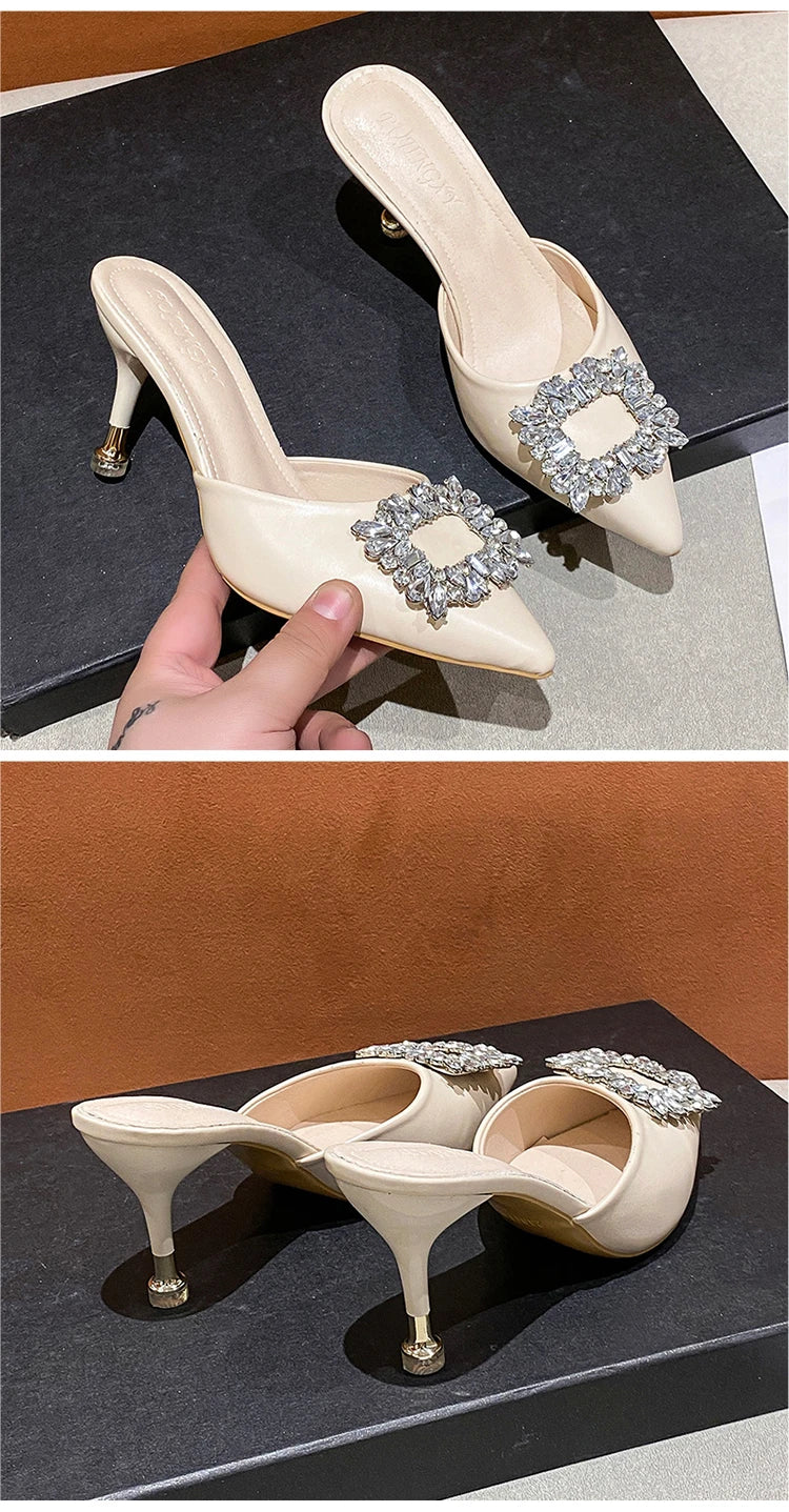 Rhinestoned Heels