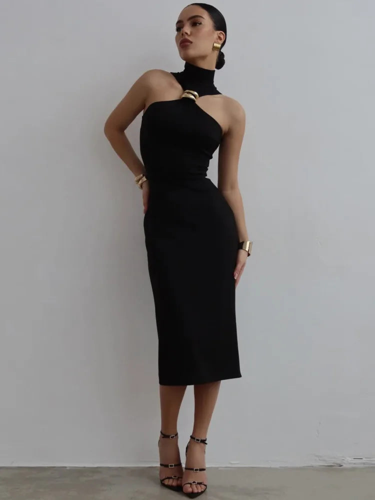 1 Twisted neck Off-shoulder