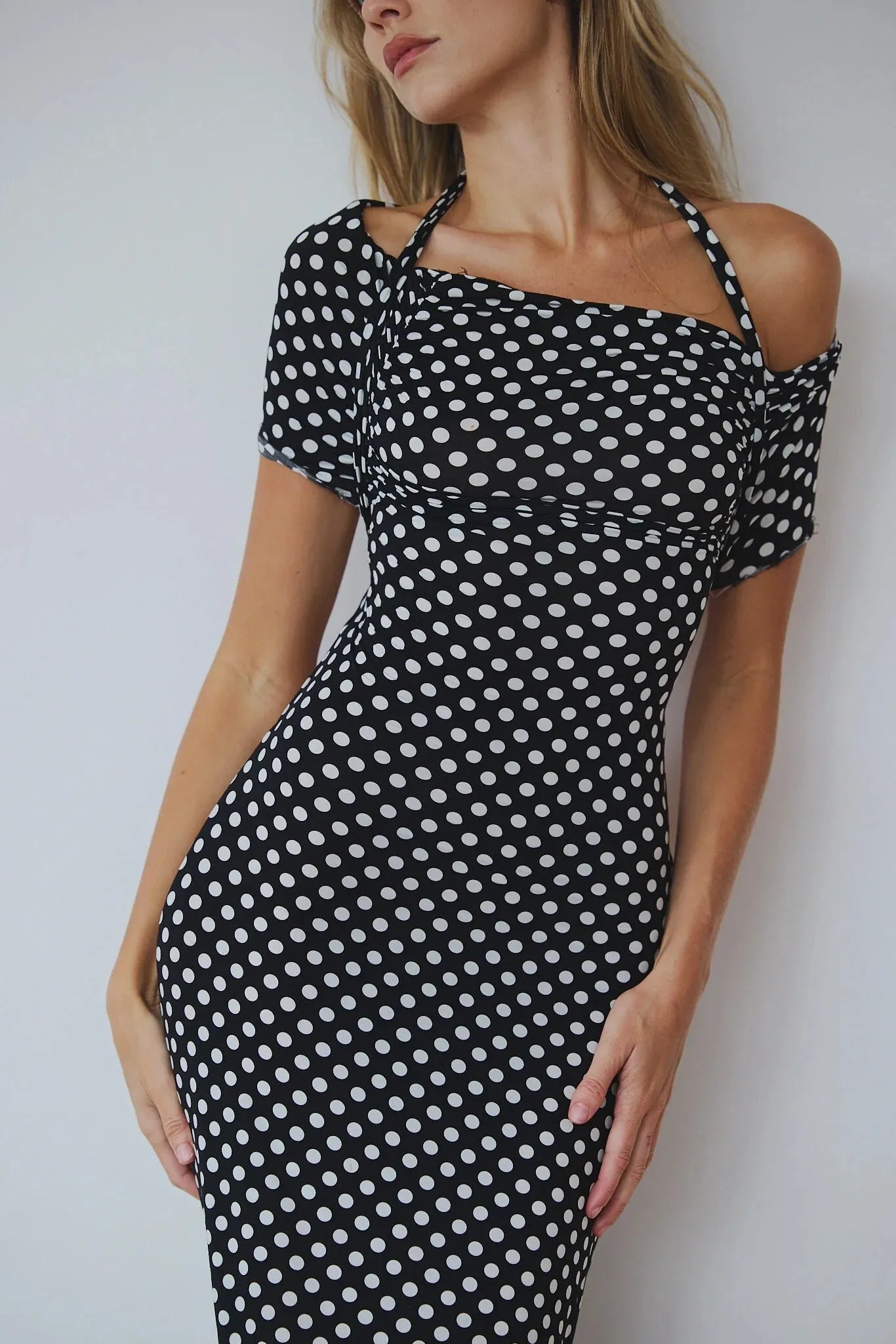 Dreamy Backless Polka Dots