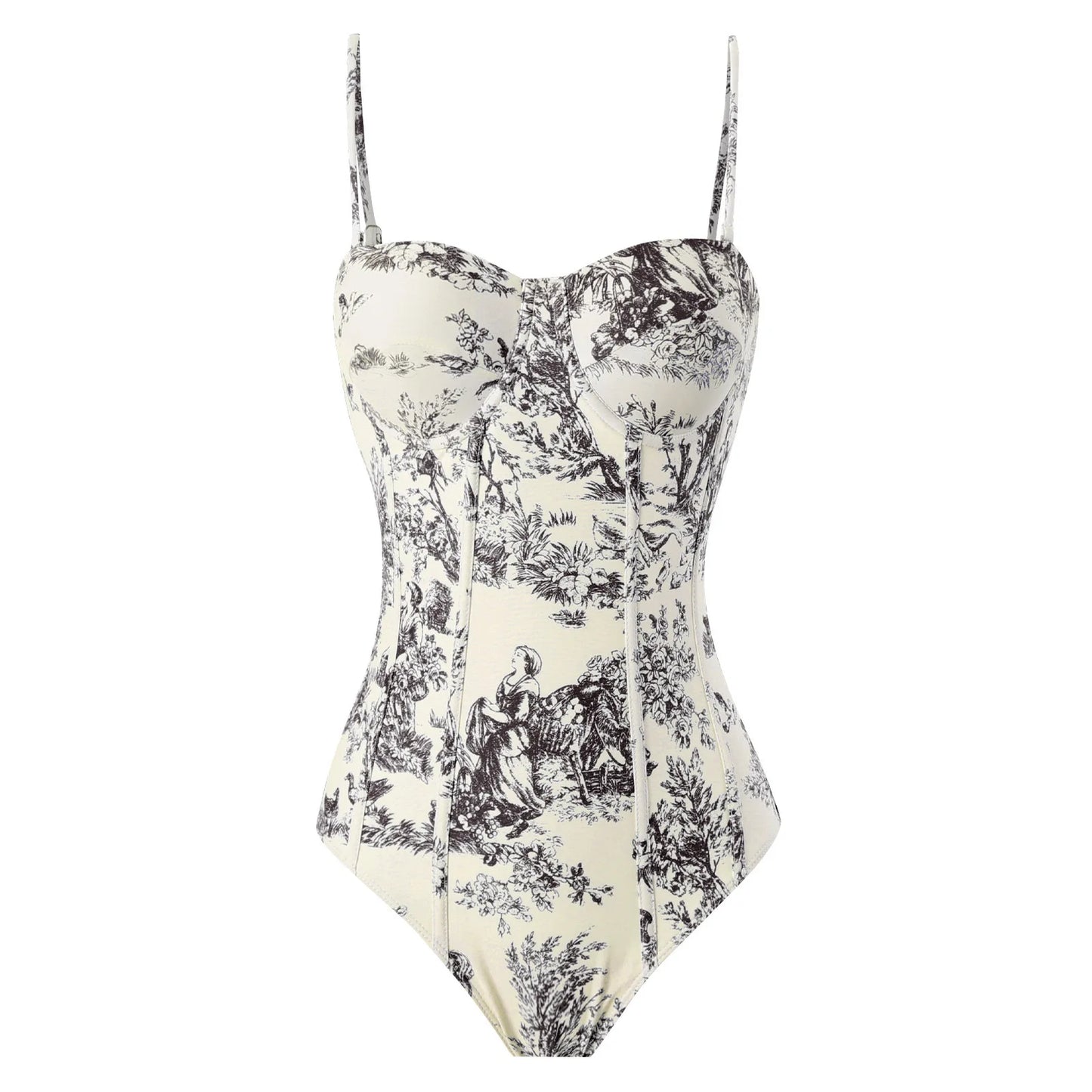 1 Dior Print Bikini Set