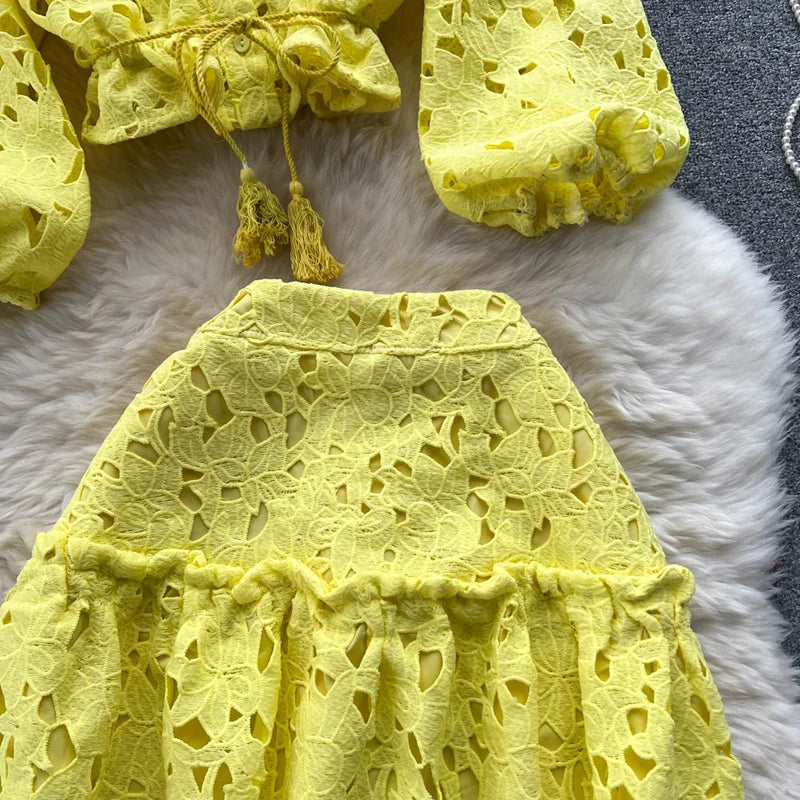 Summer Trendy skirt Set