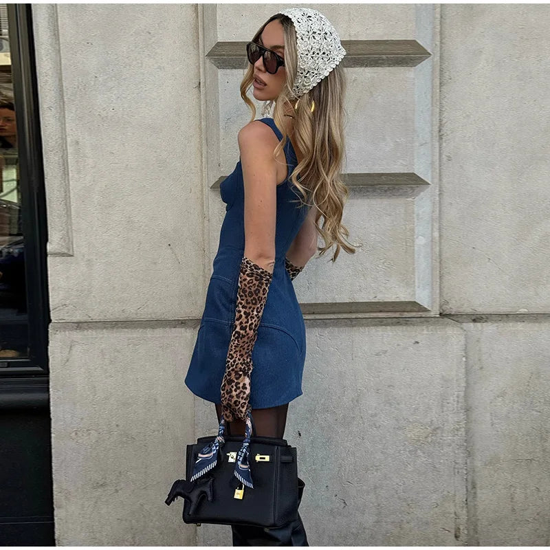 Denim Top Brand Mini