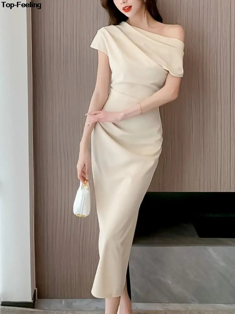 Elegant Off Shoulder Bodycon
