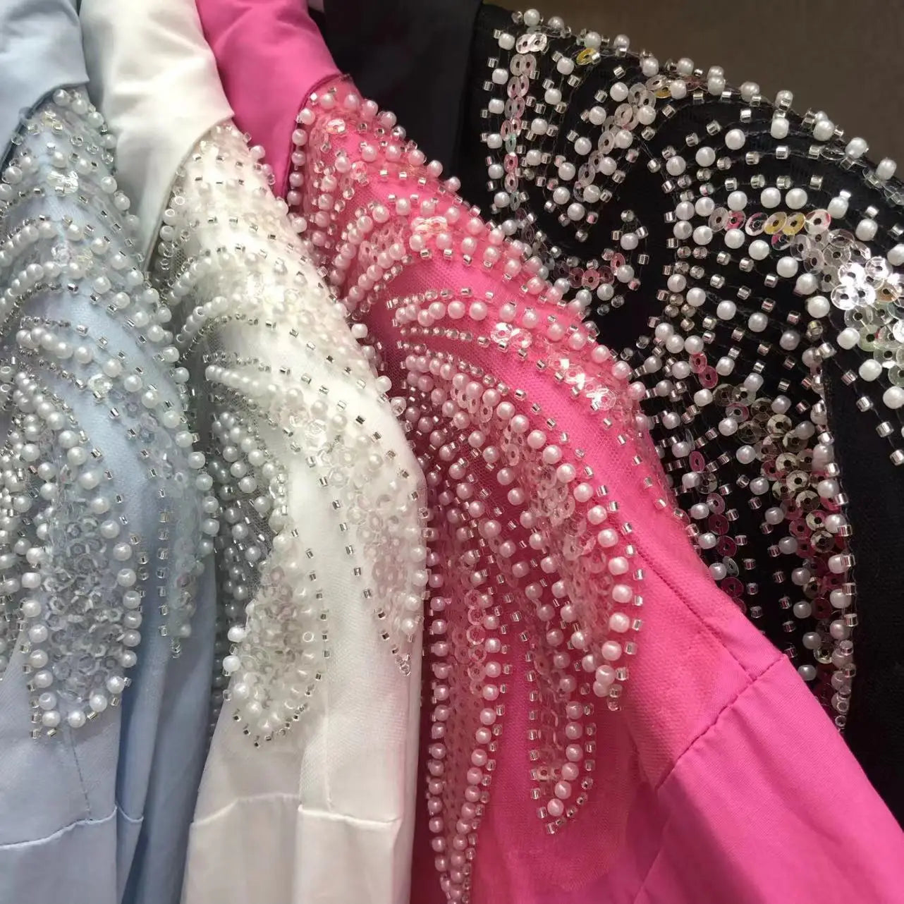 The Royals Collection Sparking Sequined Beaded shirt