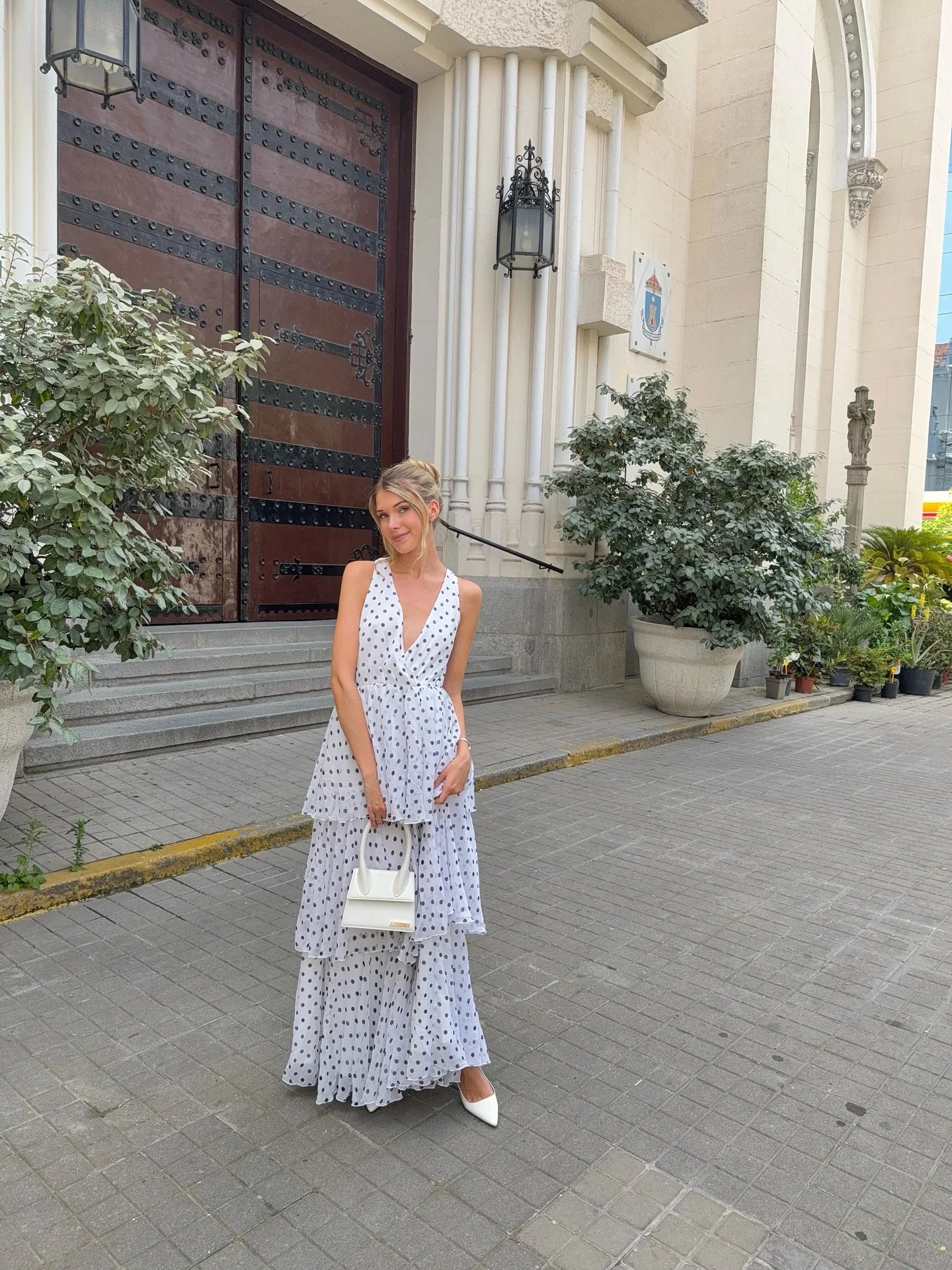 Polka dots Layered Ruffles