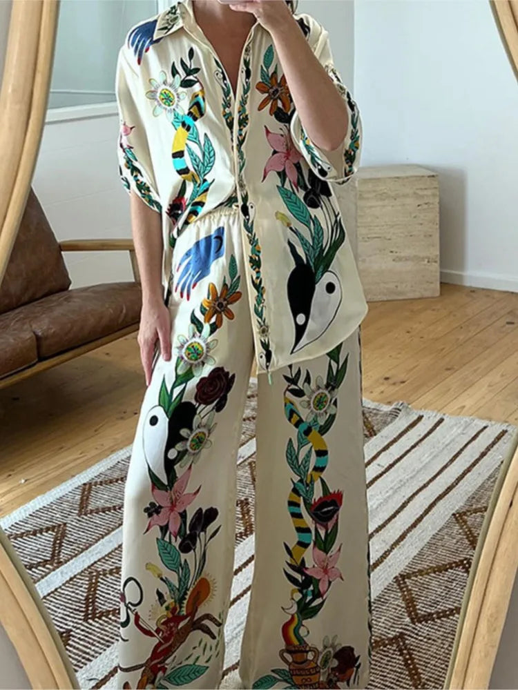 2 Piece Pant set - Top brand celebrity Co ord