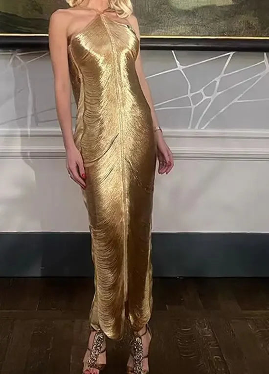 Sexy Silk Tassel Sirens Dress