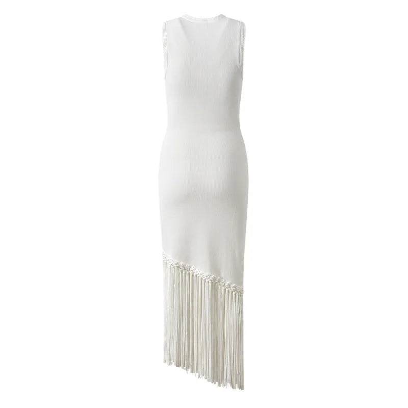 French Socialite Hem Tassel Sli