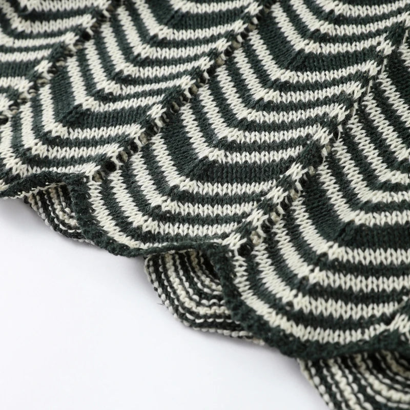 Striped Knitted Dress