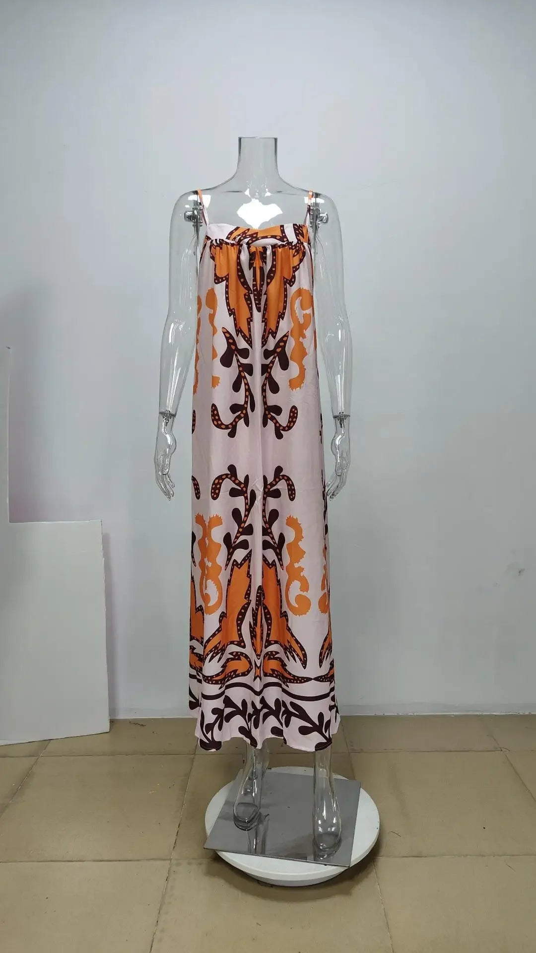Graffiti multi Print summer Midi paradise