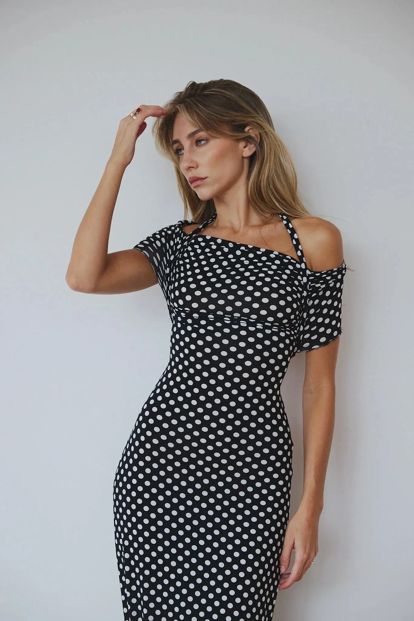Dreamy Backless Polka Dots