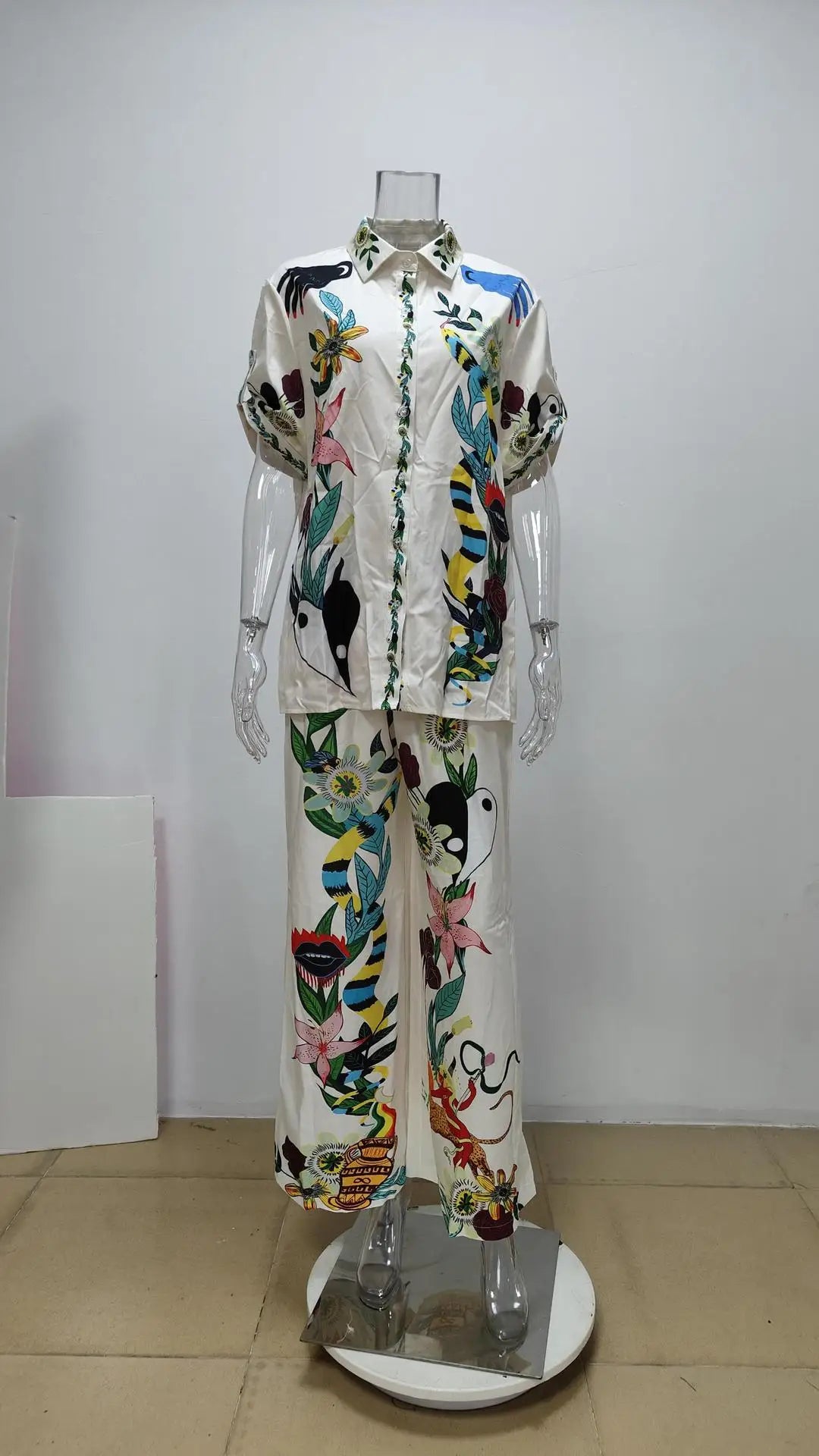2 Piece Pant set - Top brand celebrity Co ord