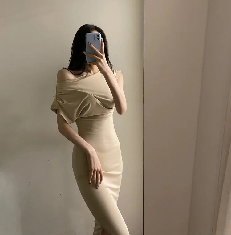 Summer New Short Sleeve Women Folds Casual Charm