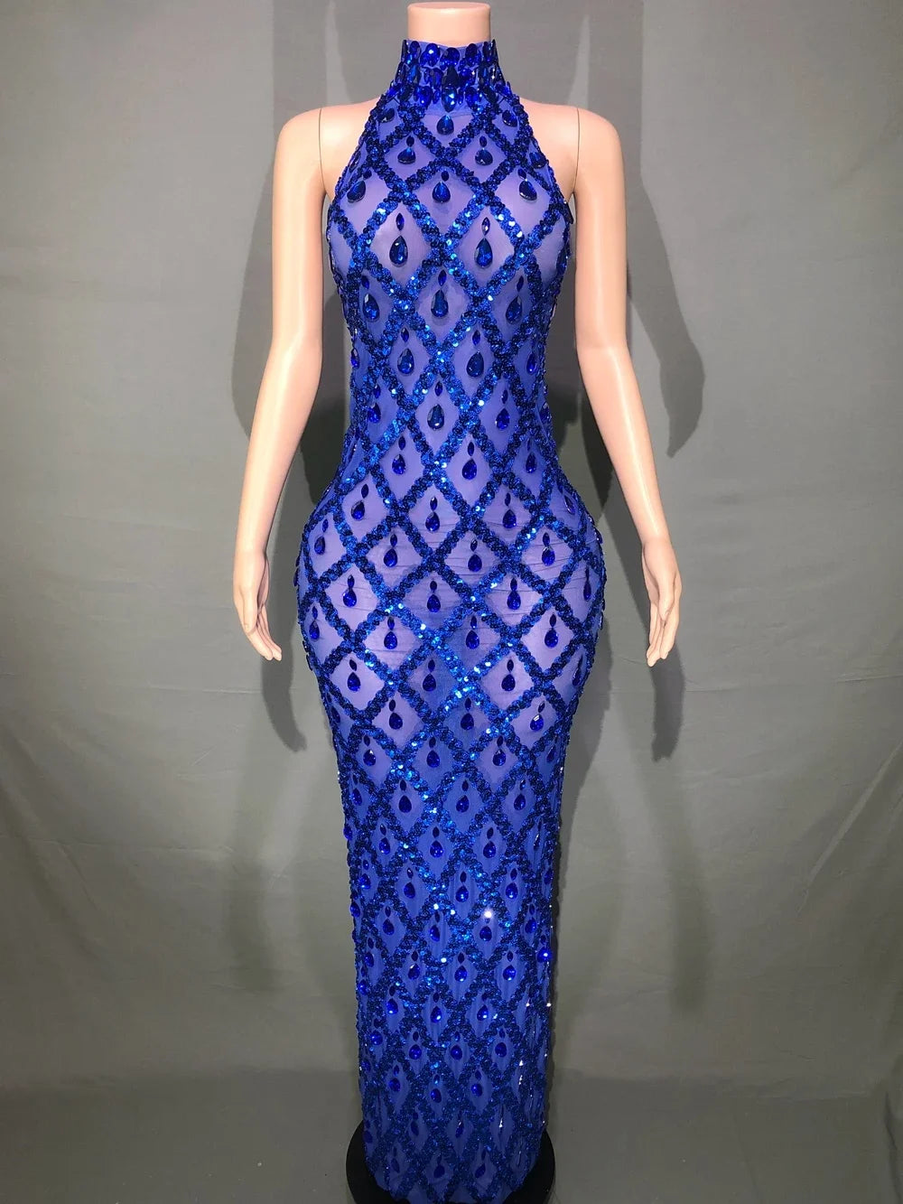 Sparkly Rhinestones Bodycon Dress