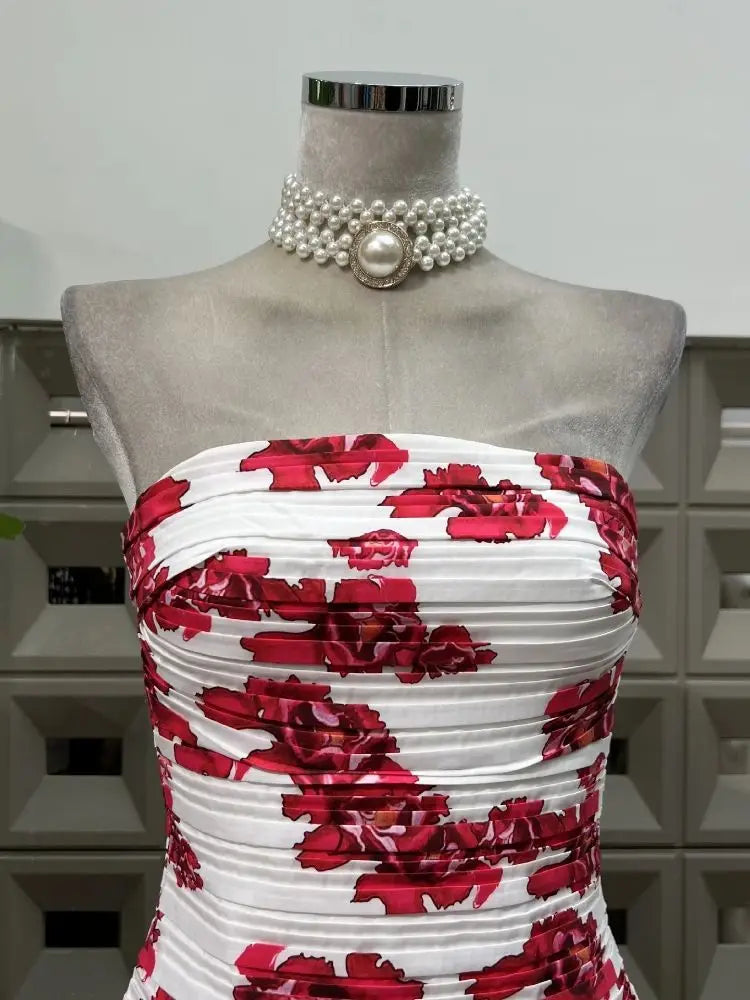 Floral Lolita Blue Red