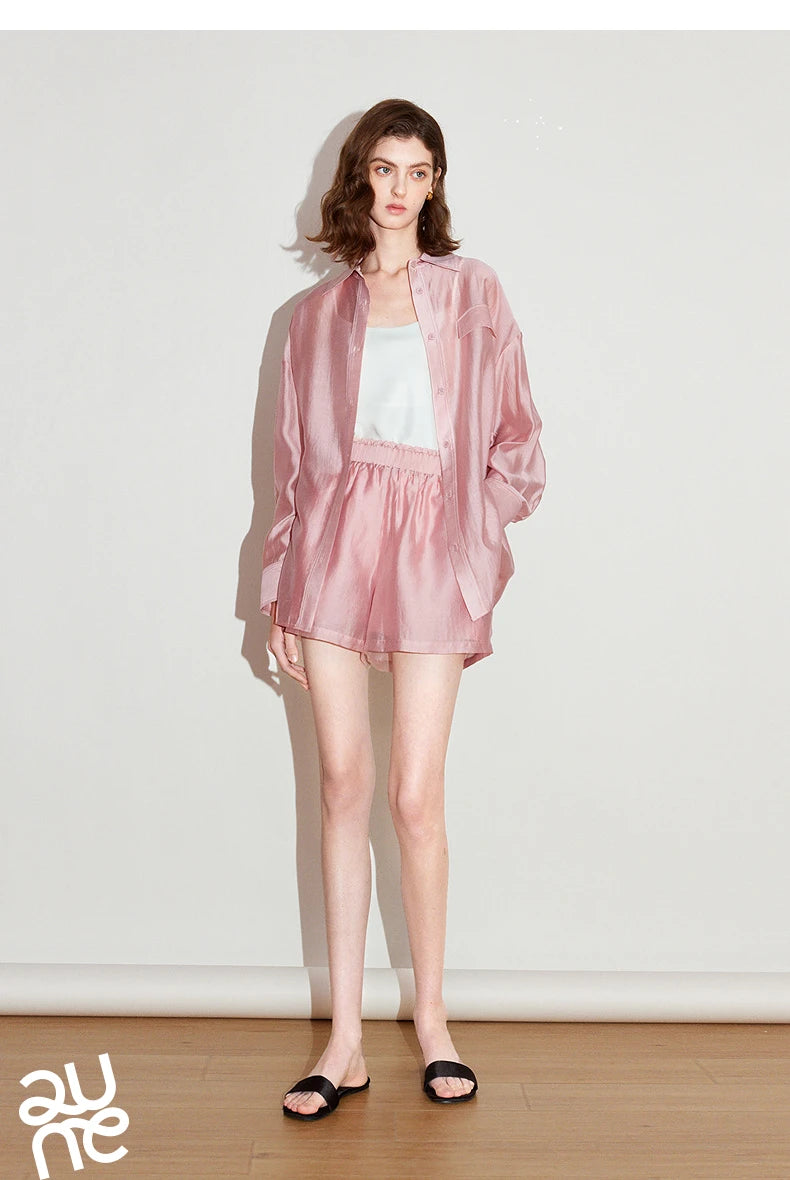 Lightweight silk blouse