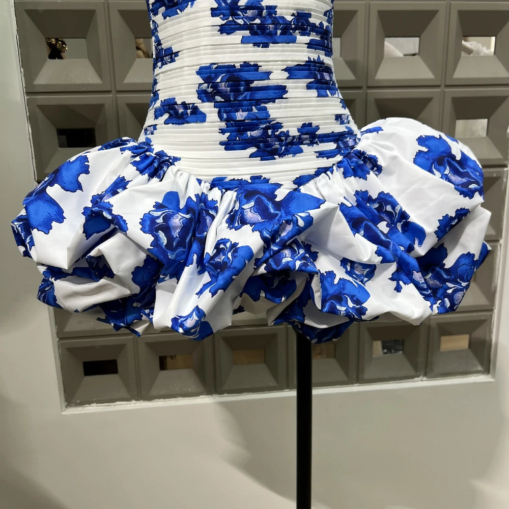 Floral Lolita Blue Red