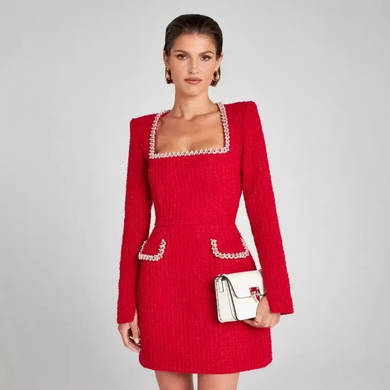 Beauty Elegant Tweed Mini
