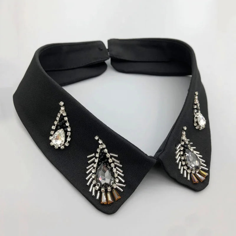Embellished shirt collar- The royals collection