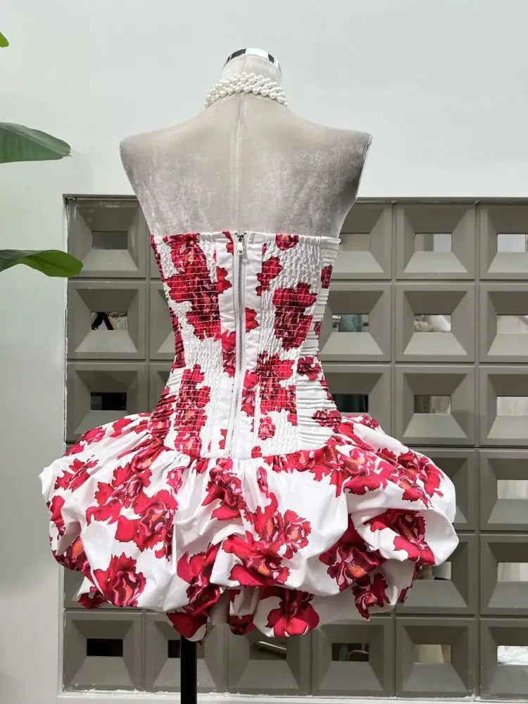 Floral Lolita Blue Red