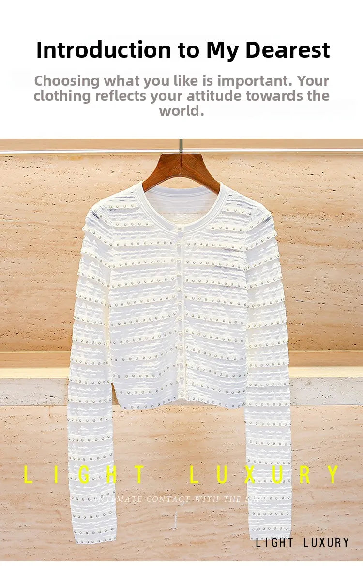 Sandro Sivos Knitted Cardigan