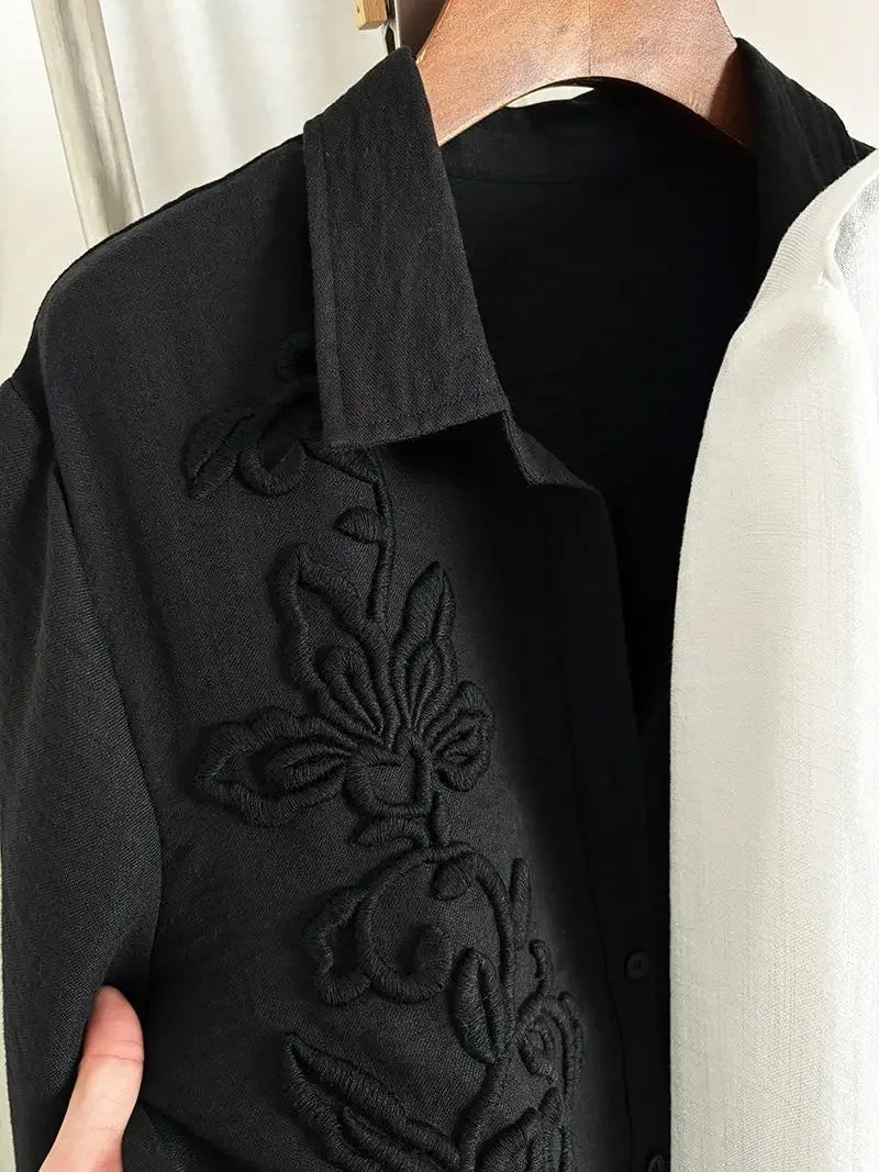 Luxury Embroidered Royals Shirt