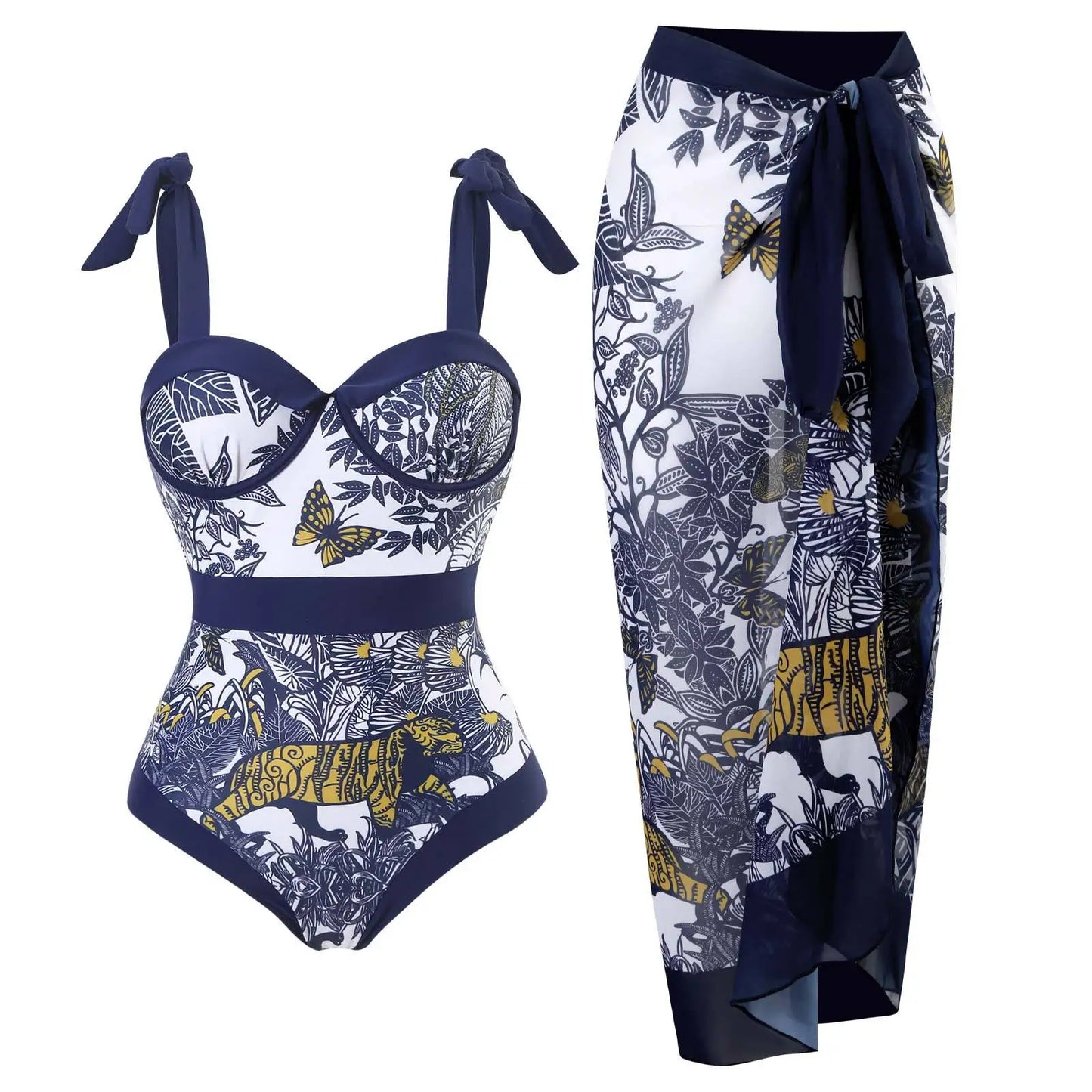 1 Dior Print Bikini Set
