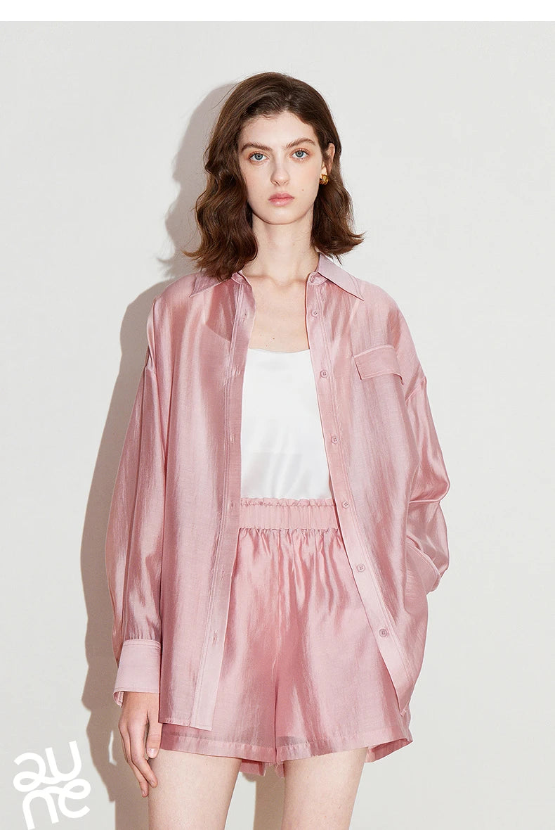 Lightweight silk blouse