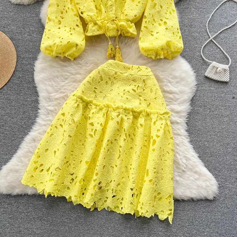 Summer Trendy skirt Set