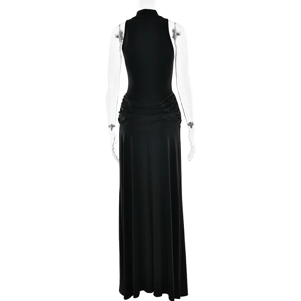 High Slit Turtleneck Club wear