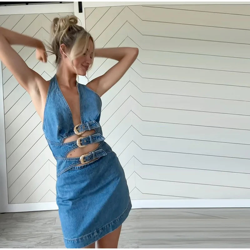 Denim Top Brand Mini