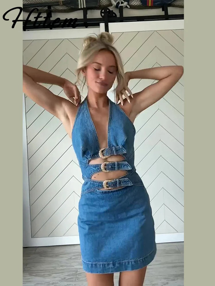 Denim Top Brand Mini