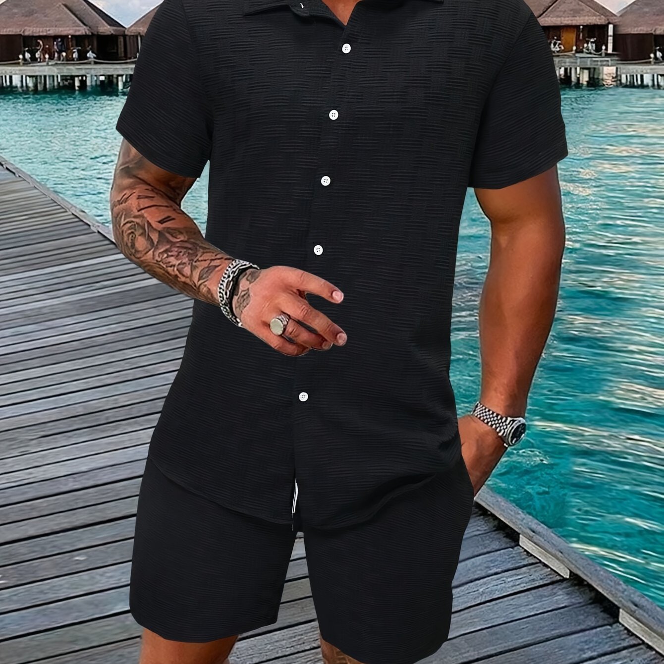Lightweight | Breathable Summer Beach Shorts Set