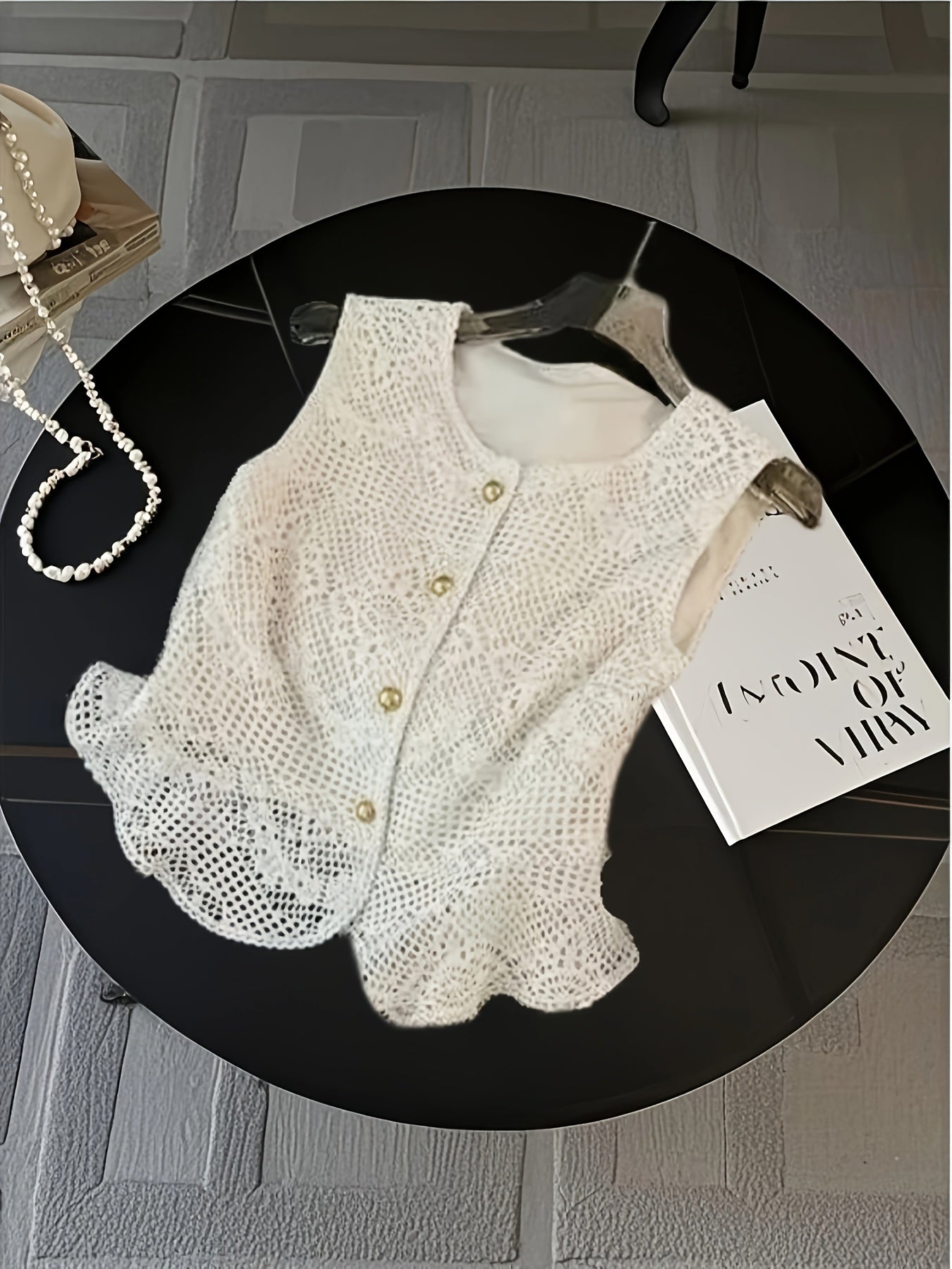 Lace Set with Embroidery