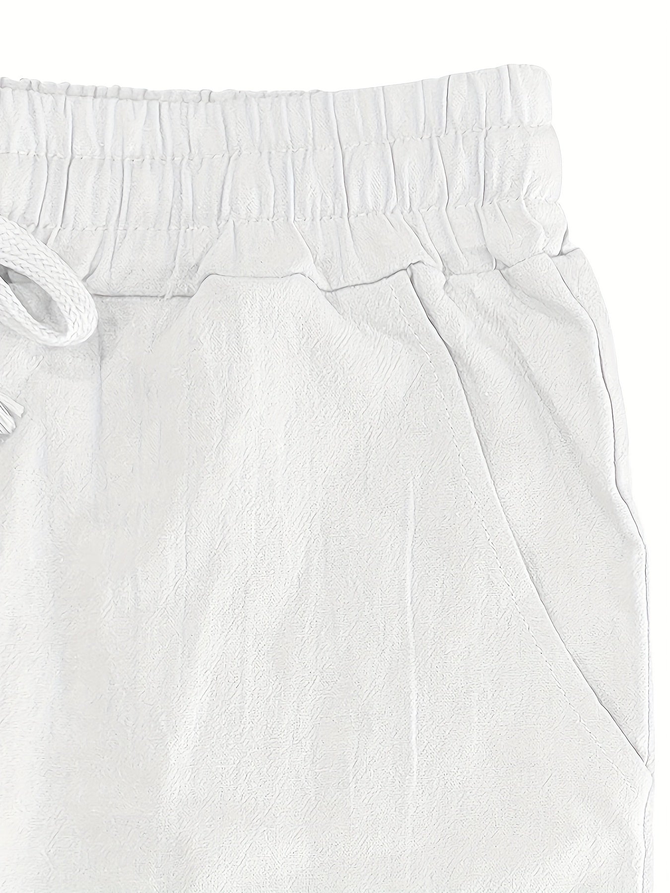 Summer Linen Shirt & Shorts Set Breathable
