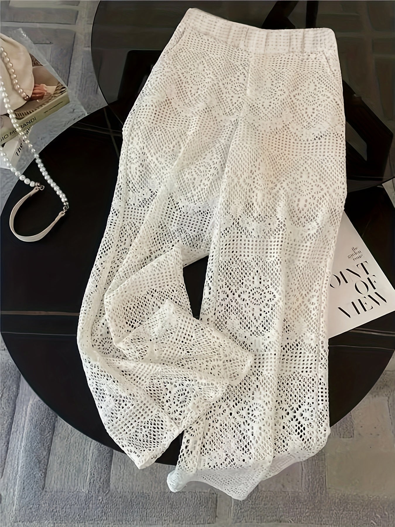 Lace Set with Embroidery