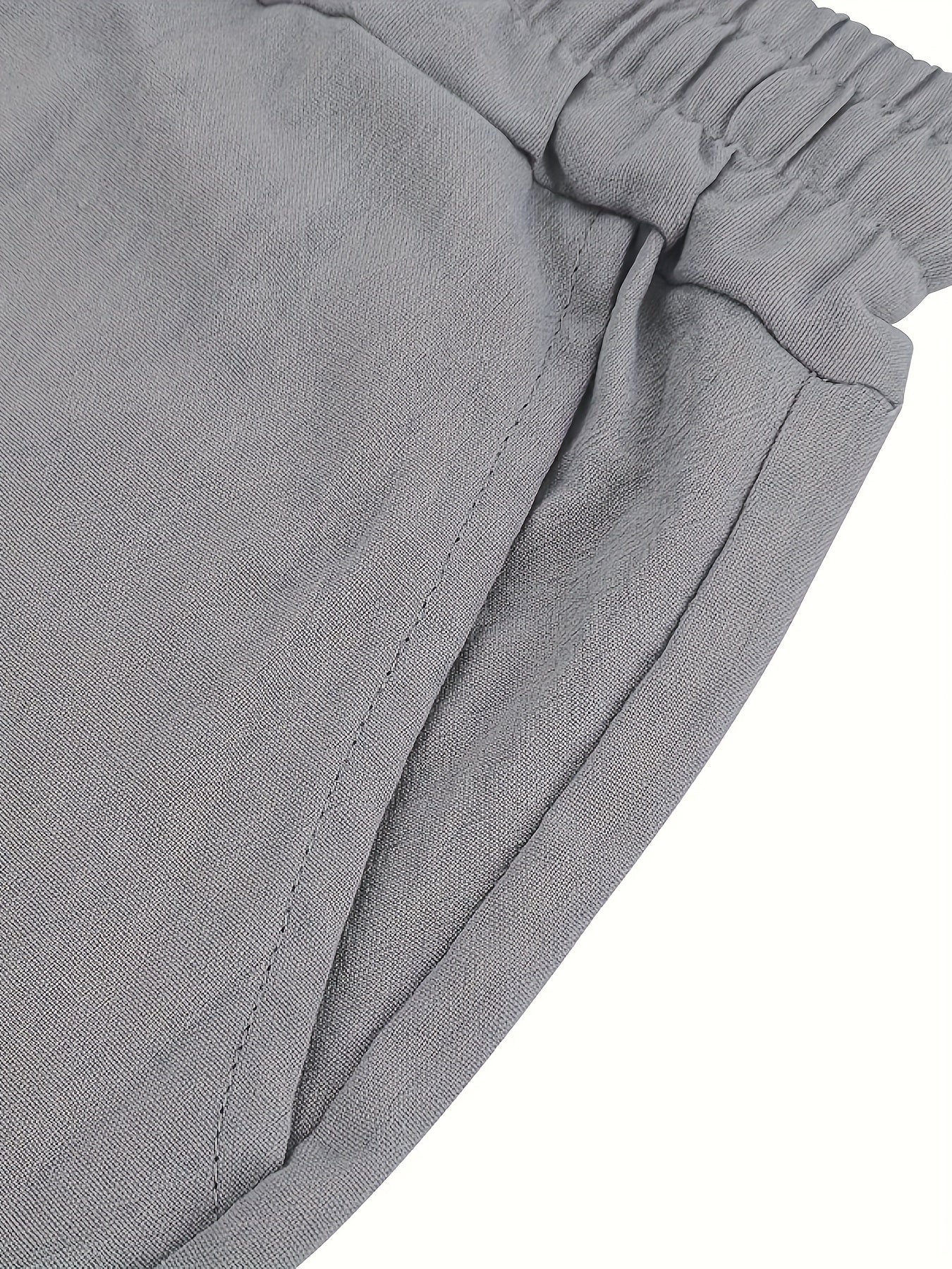 Cool Summer Men's Loose Casual Linen Breathable Set