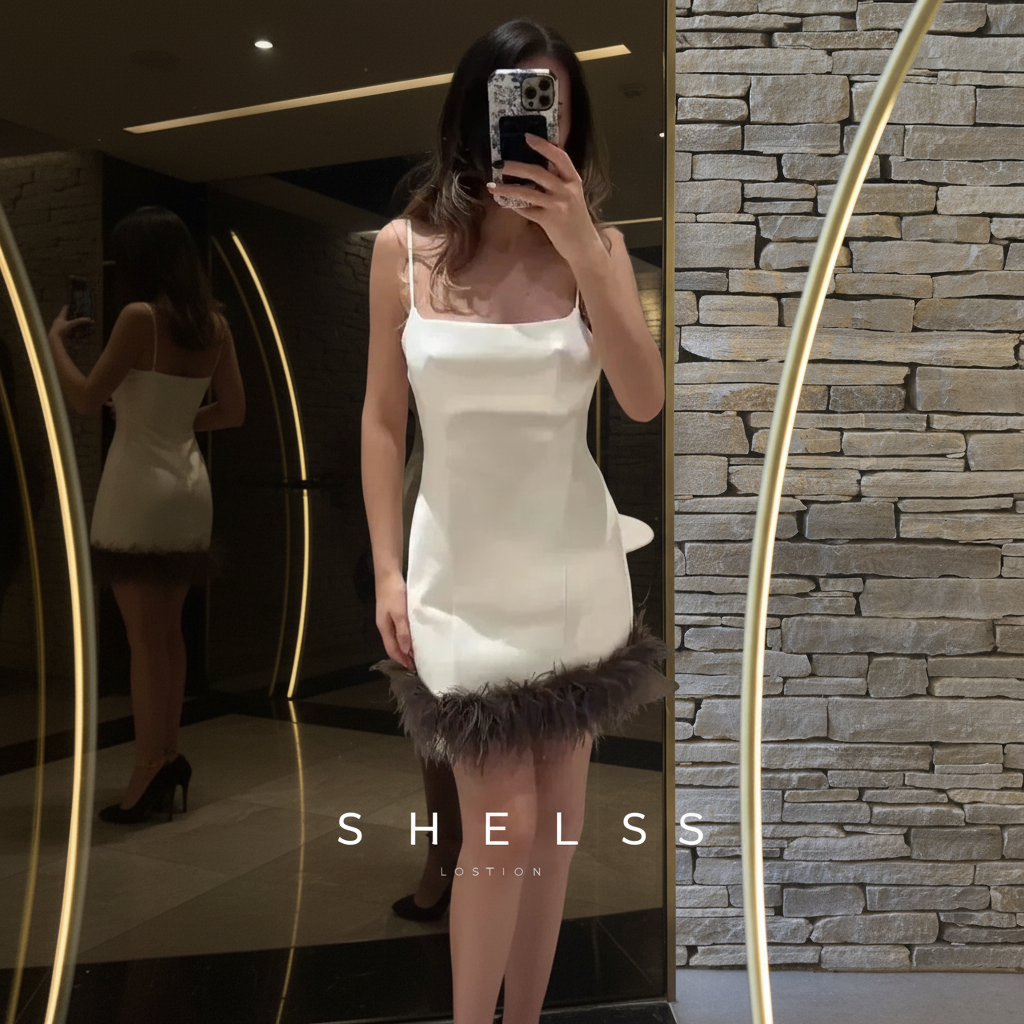 Offwhite Zara vibes with feathers - Shellss
