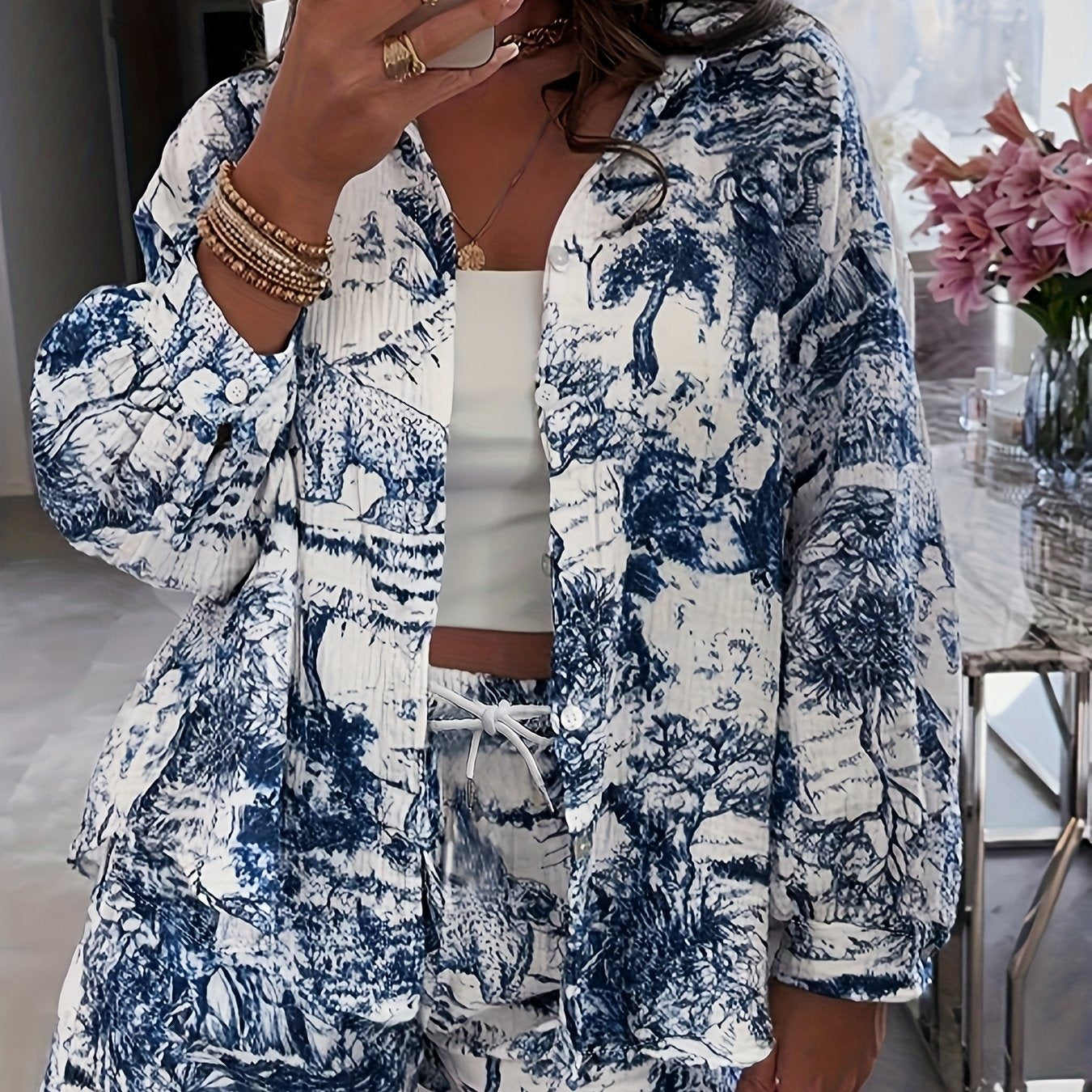 Dior print Set - Shellss