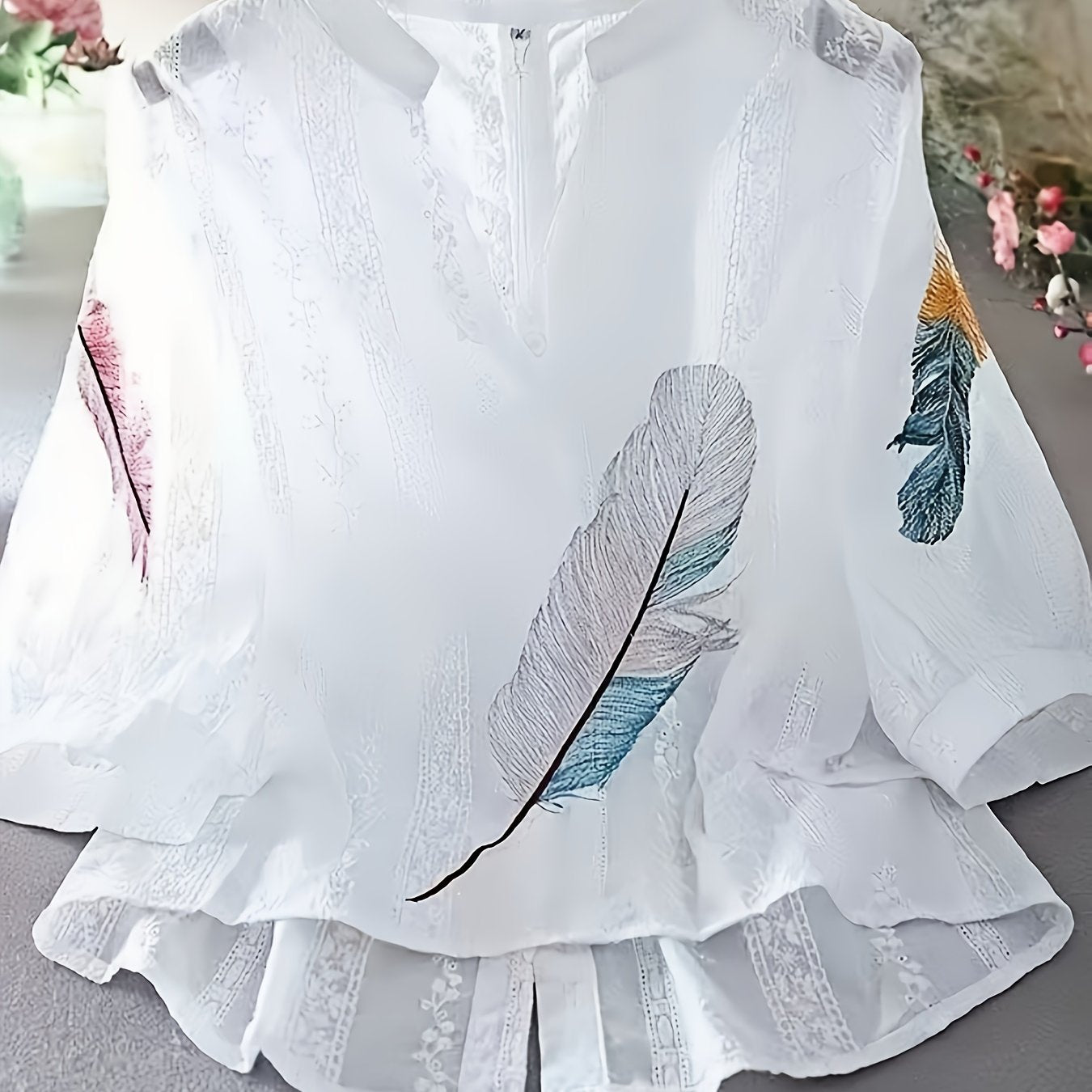 Summer Embroidered Blouse