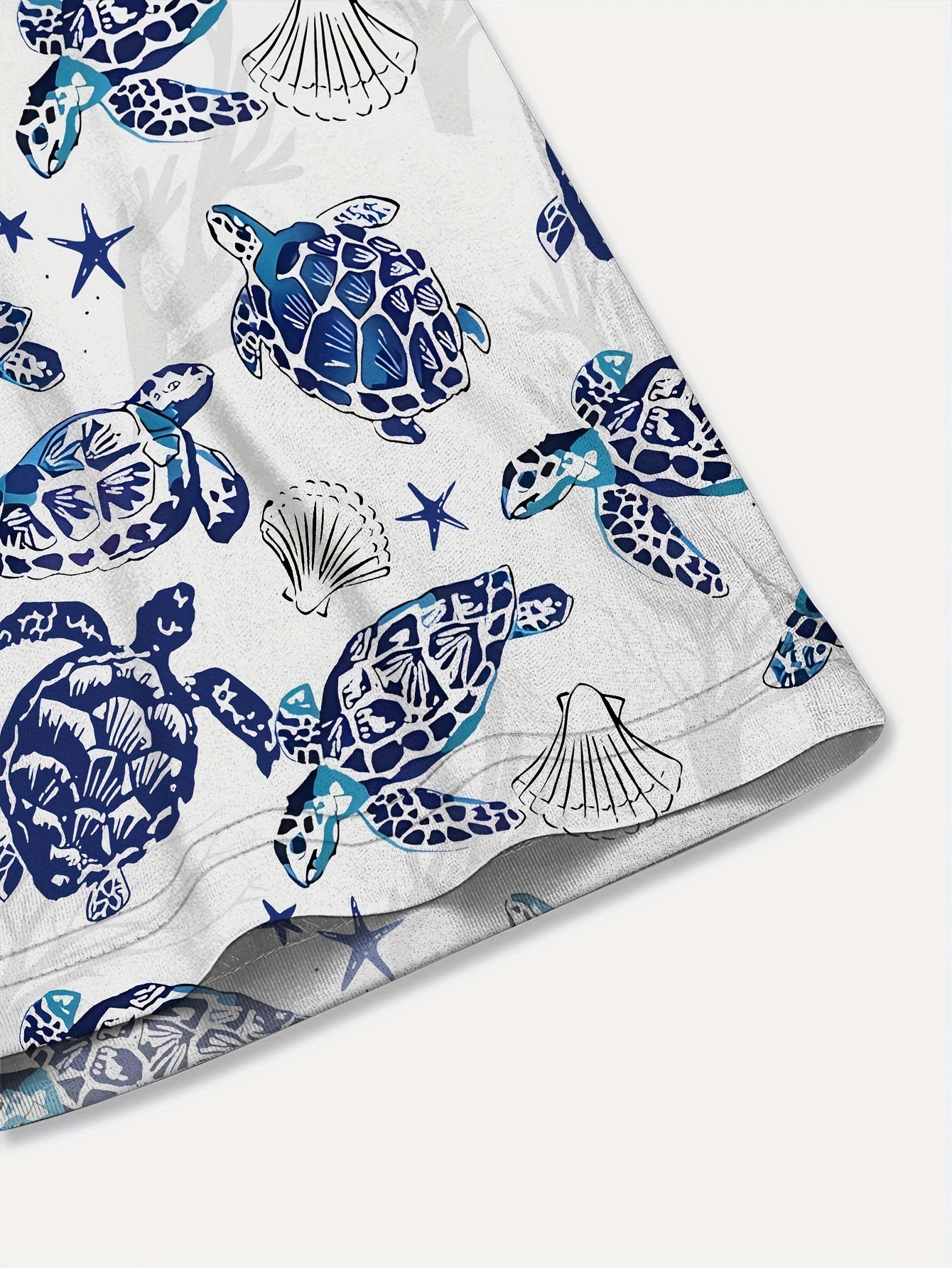 Men's Hawaiian Beach Shirt - Shellss
