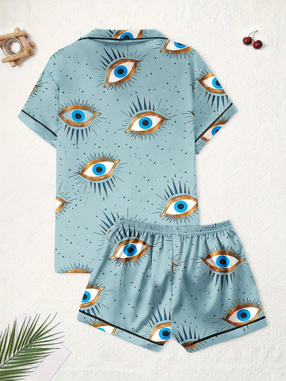 Evil Eye Shorts Set