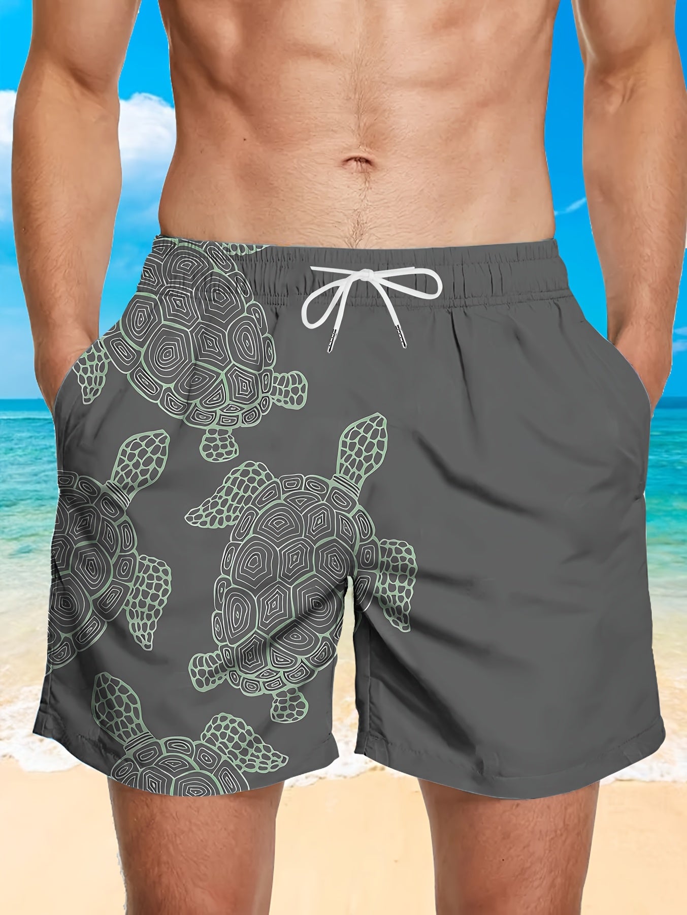 Cool Wind Men's Beach Shorts