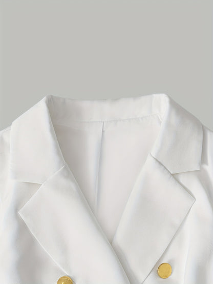 Elegant Office Shorts Set