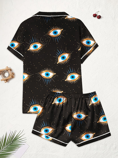 Evil Eye Shorts Set