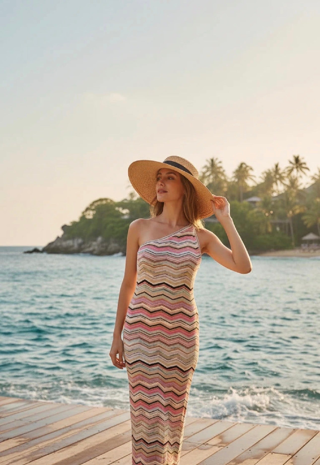 Missoni one shoulder latest summer