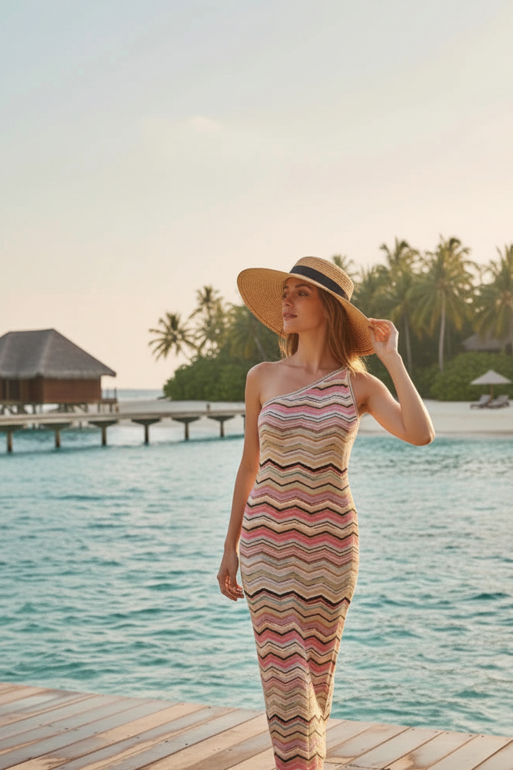 Missoni one shoulder latest summer