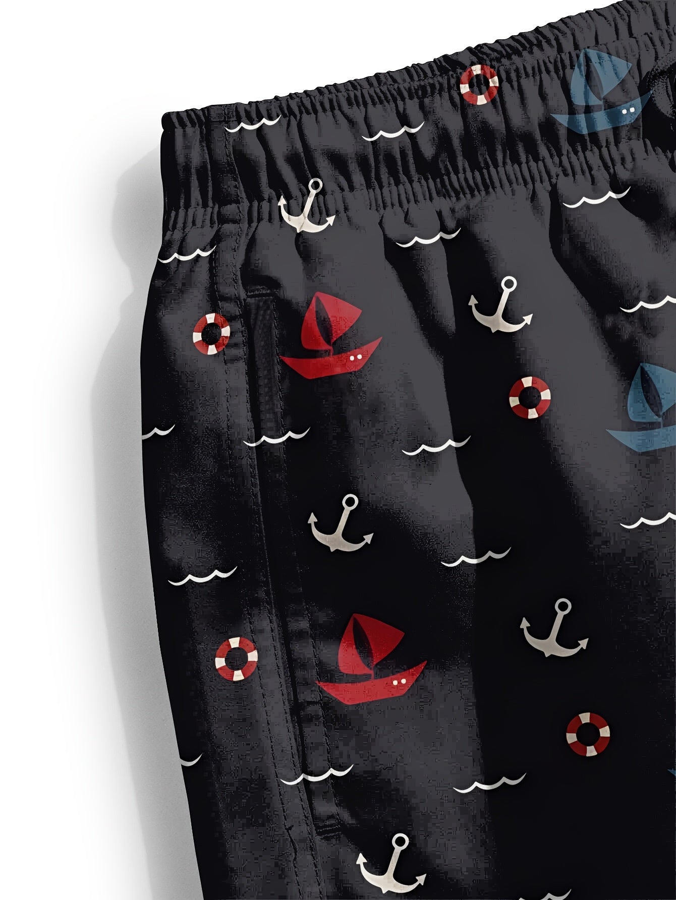 Men's Casual Quick-Dry Swim Trunks with Pockets
