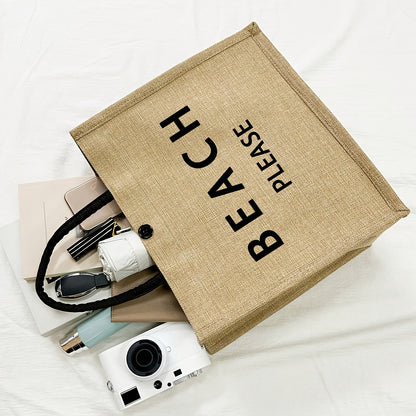 Elegant beach bag ( 3 Pcs) + Hat + Small bag