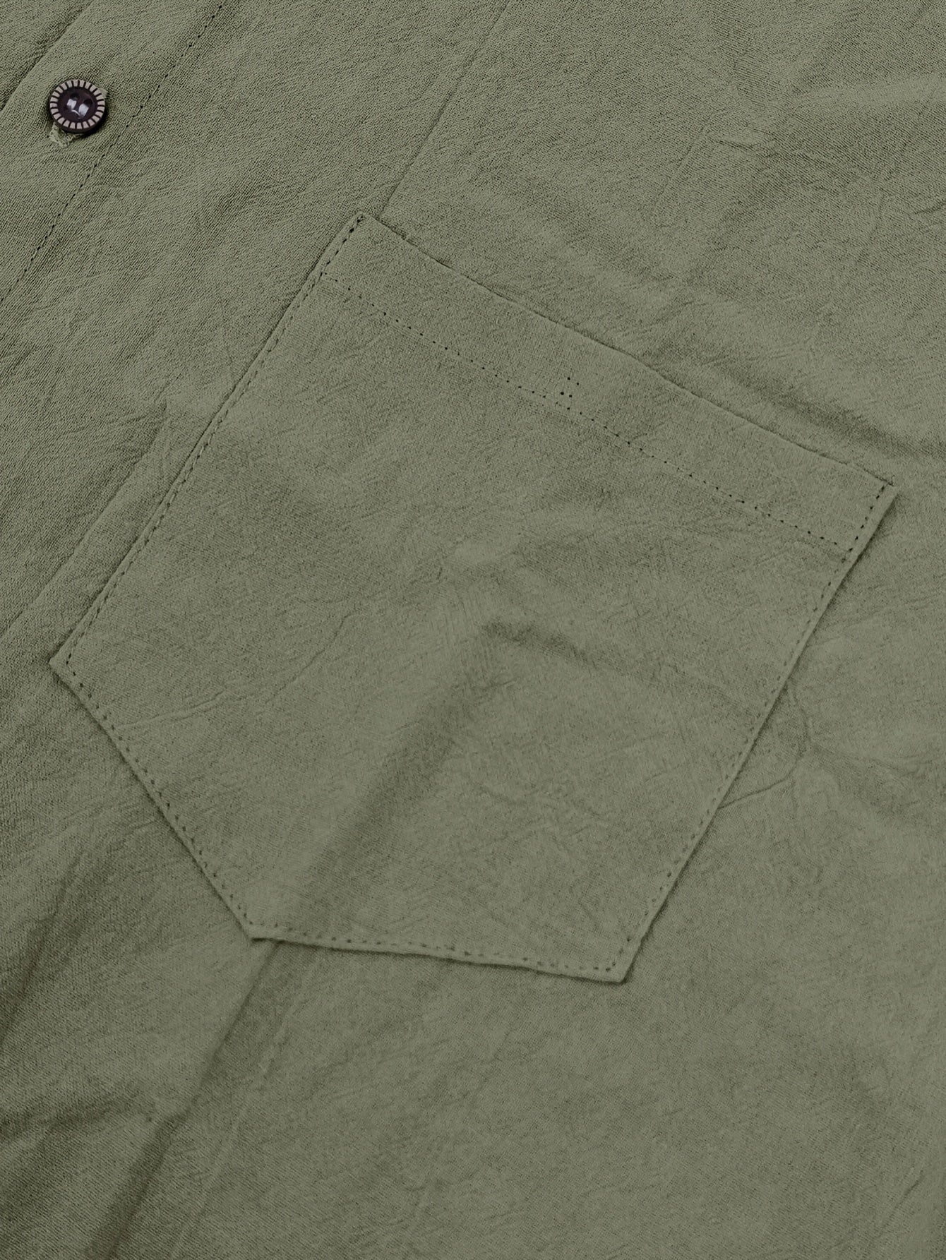 Summer Linen Shirt & Shorts Set Breathable